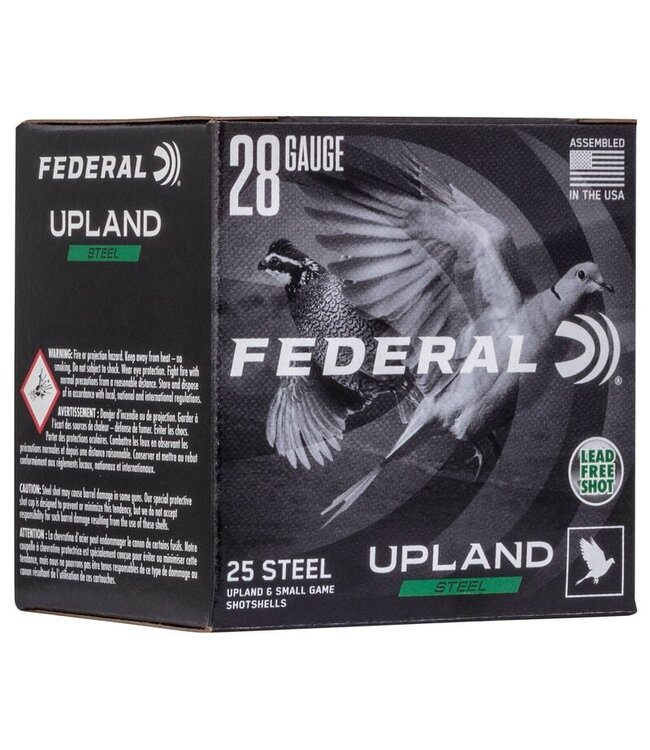 Federal Upland Steel - 28Ga 2-3/4" 5/8oz. #6 - 25rds