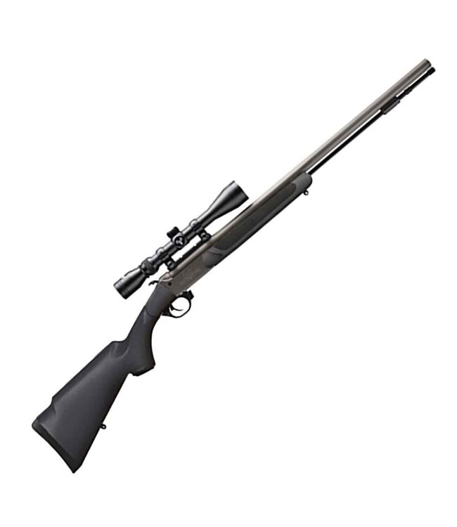 TRADITIONS NITROFIRE 50CAL SYN BLACK 26" SS CERAKOTE BBL W/ SCOPE