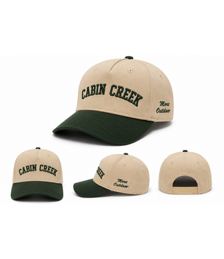 Cabin Creek Supply Cabin Creek Two Tone Hat Green AJM
