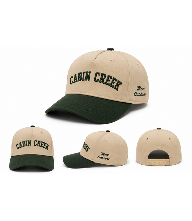 Cabin Creek Two Tone Hat Green AJM