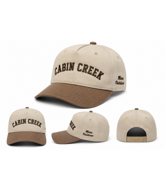 Cabin Creek Supply Cabin Creek Two Tone Hat Brown AJM