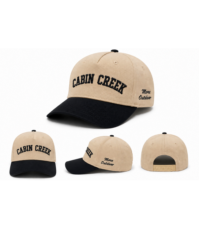 Cabin Creek Two Tone Hat Black AJM