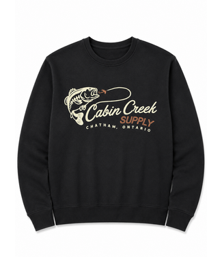 Cabin Creek Supply Cabin Creek Crewneck - Black