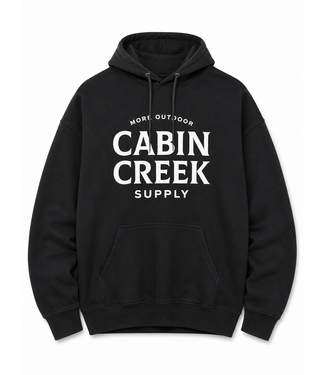 Cabin Creek Supply Cabin Creek Hoodies - ATCF2500 Black/White L