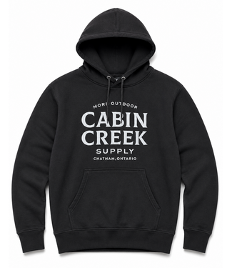 Cabin Creek Supply Cabin Creek Hoodies - Black/Grey