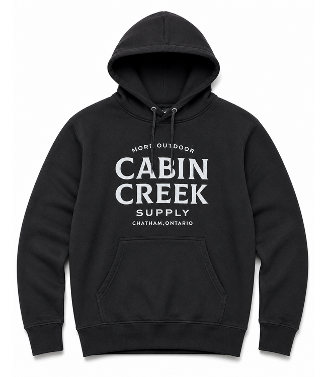 Cabin Creek Hoodies - Black/Grey