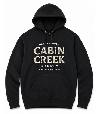 Cabin Creek Supply Cabin Creek Hoodies - Black/Duck Camo