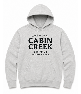 Cabin Creek Supply Cabin Creek Hoodie - Ash Grey/Black