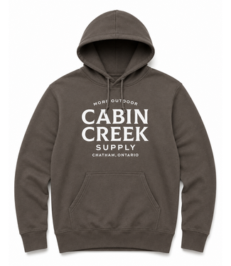 Cabin Creek Supply Cabin Creek Hoodie - Choc Brown/Cream