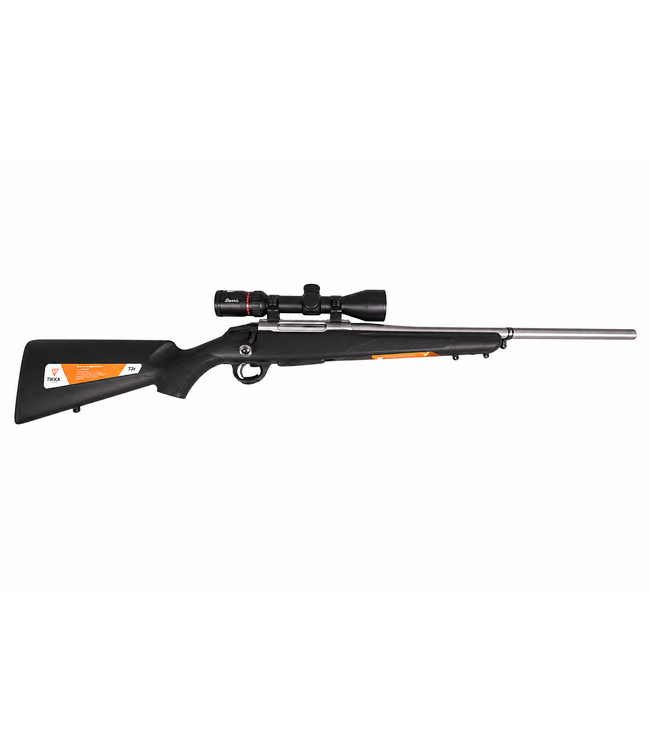 TIKKA T1X MTR RIFLE, .17HMR, 20” BARREL, BLACK w/ Burris Fullfield 201512
