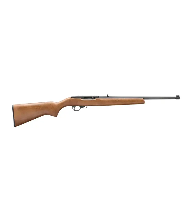 Ruger 10/22 22LR Birch Wood Stock 18.5" - Satin Black - Open Sights