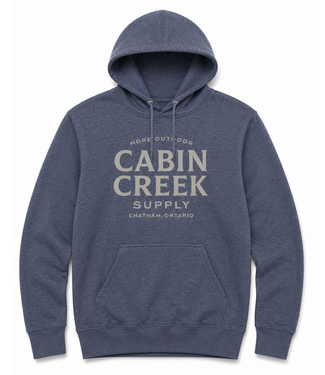Cabin Creek Supply Cabin Creek Hoodie - Heather Navy/Grey