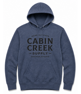 Cabin Creek Supply Cabin Creek Hoodie - Heather Navy/Black