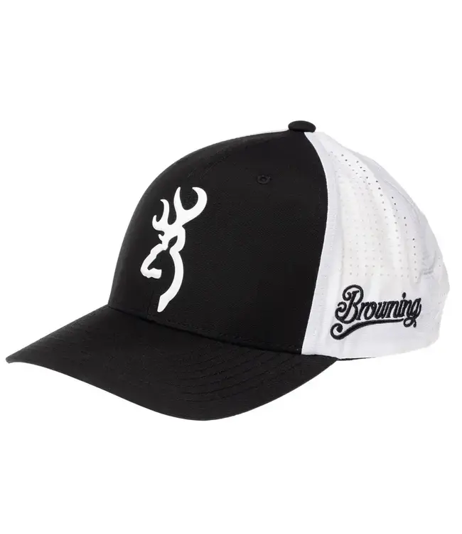 Browning Hat - Black/White 1878 Cap