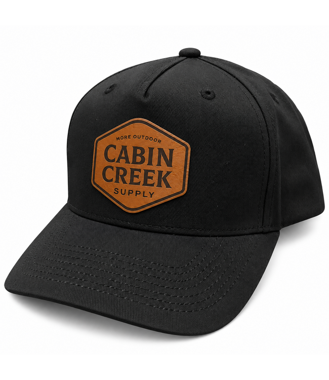Cabin Creek Black w. Brown Patch AJM