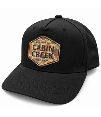 Cabin Creek Supply Cabin Creek Black w. Camo Patch AJM