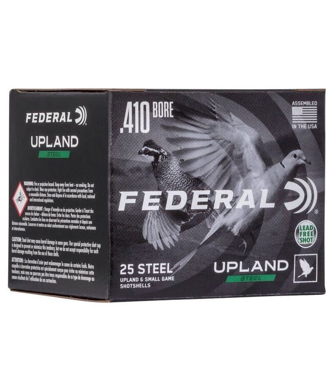 Federal Upland Steel - 410Ga 3" 3/8oz #6 - 25rds