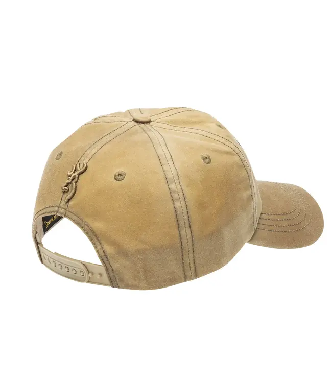 Browning Antiquity Wax Hat - Tan Snap