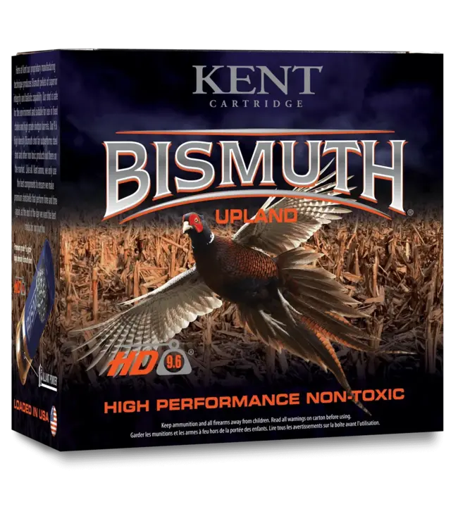 KENT CARTRIDGE UPLAND BISMUTH 12 GA 2 3/4"1-1/6oz #5 1325FPS