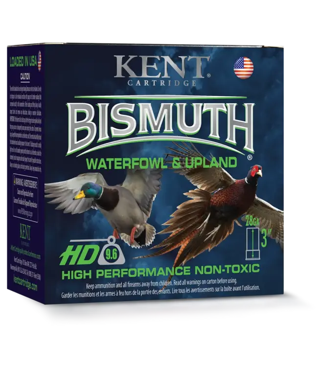 KENT CARTRIDGE BISMUTH 28 GA 3" 1-16oz #5 1350FPS
