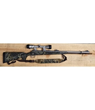 Remington Remington Model 700 ML Camo - 50Cal Muzzleloader Bolt w/ Bushnell Scope - USED