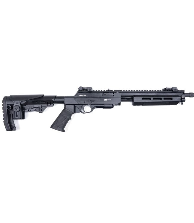Derya DYPA-12 Telescopic 9mm 12" Pump-Action - Black