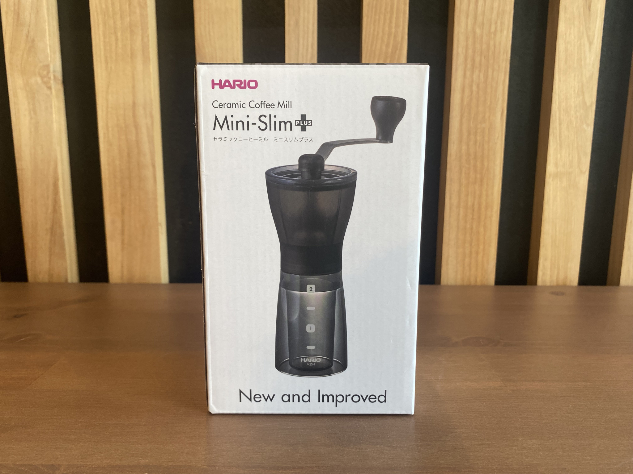 Hario mini slim grinder Pedal & Pour