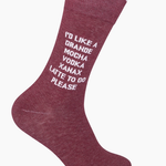 Funatic Socks I’d Like A Grande Mocha
