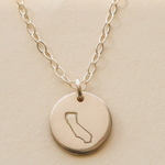 California Circle Necklace