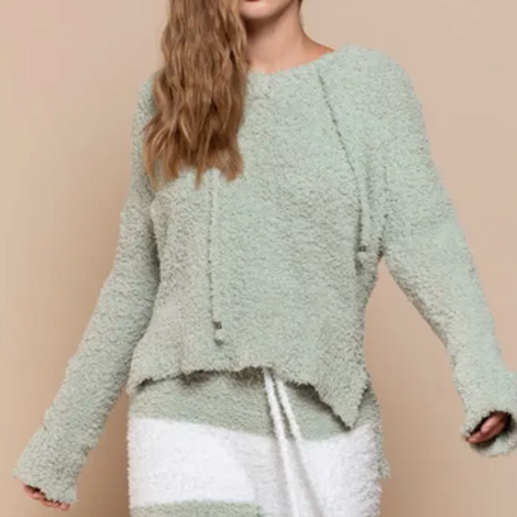 green tea sweater