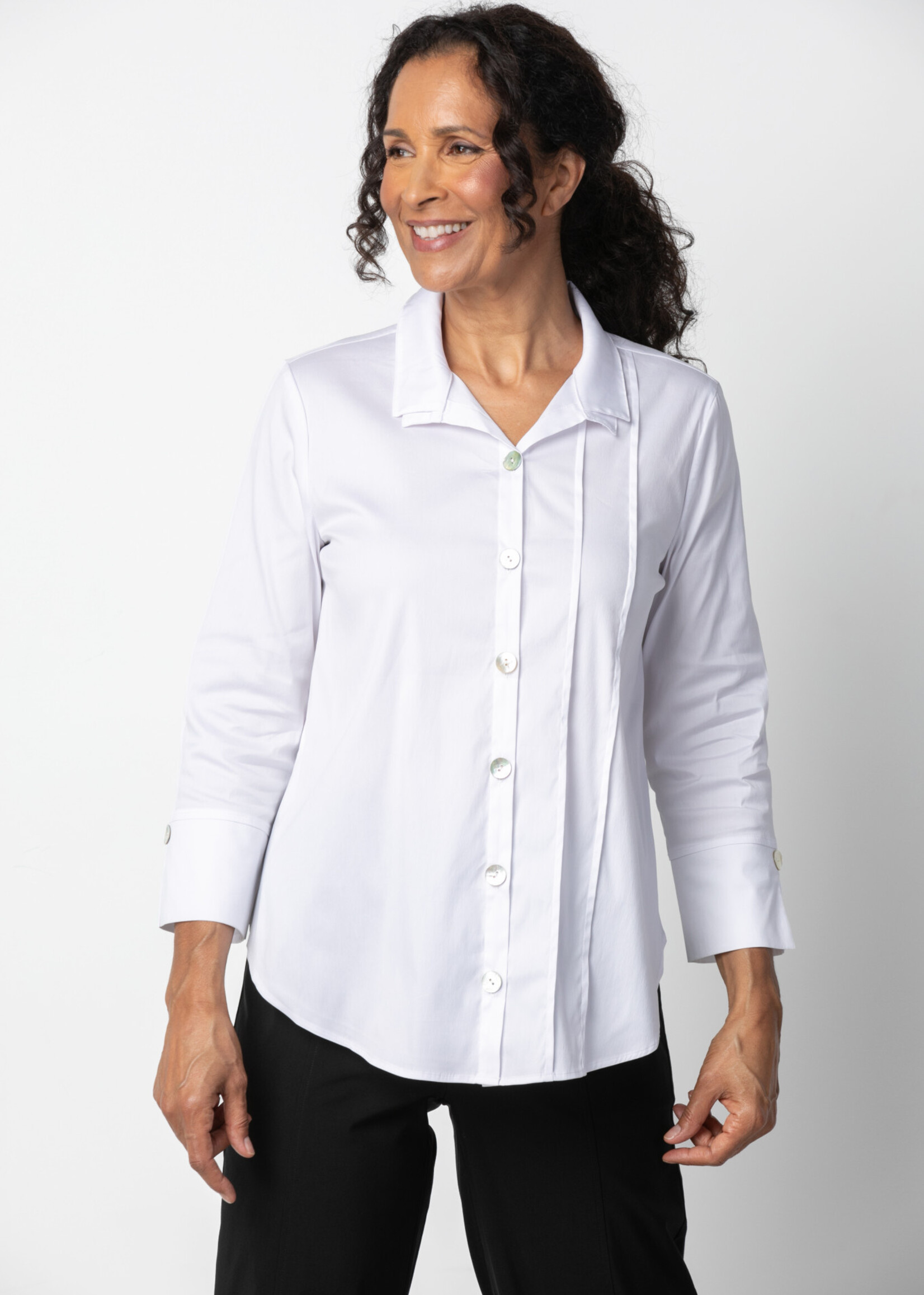 Habitat Habitat Double Collar 3/4 Sleeve Shirt