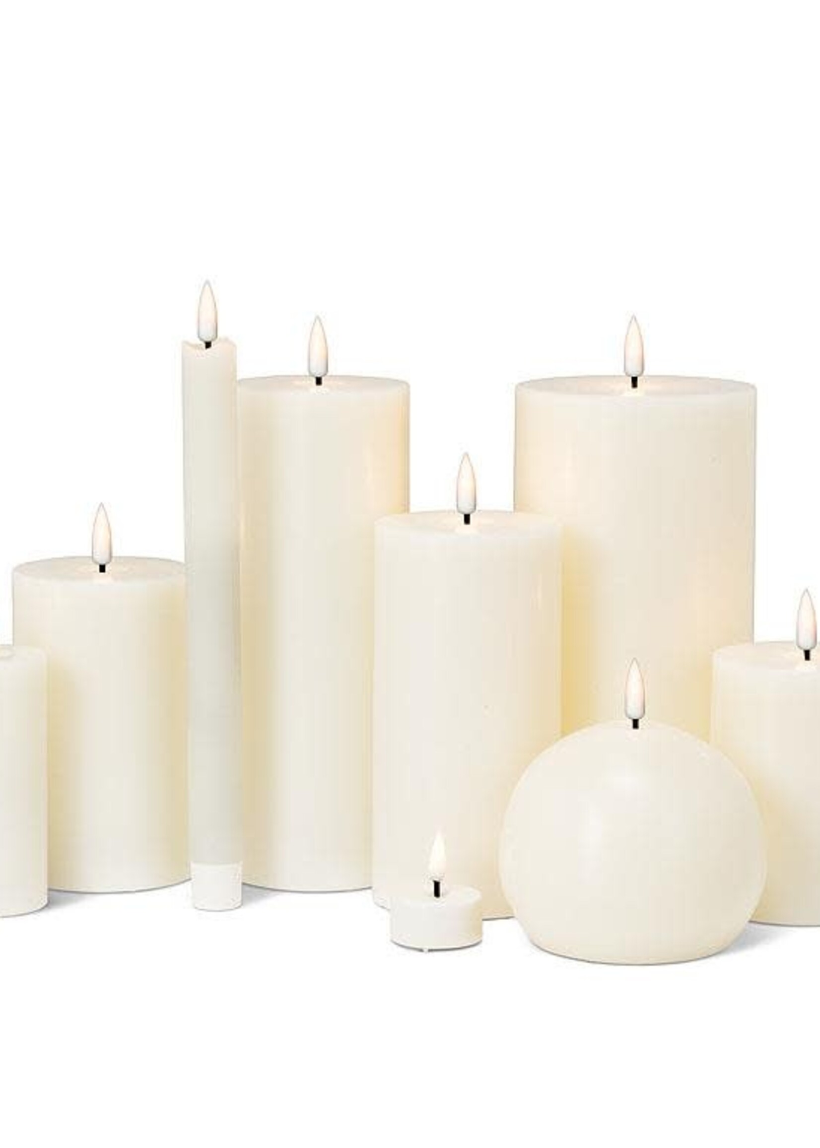 Abbott LED Pillar Candle - 3 x 5"