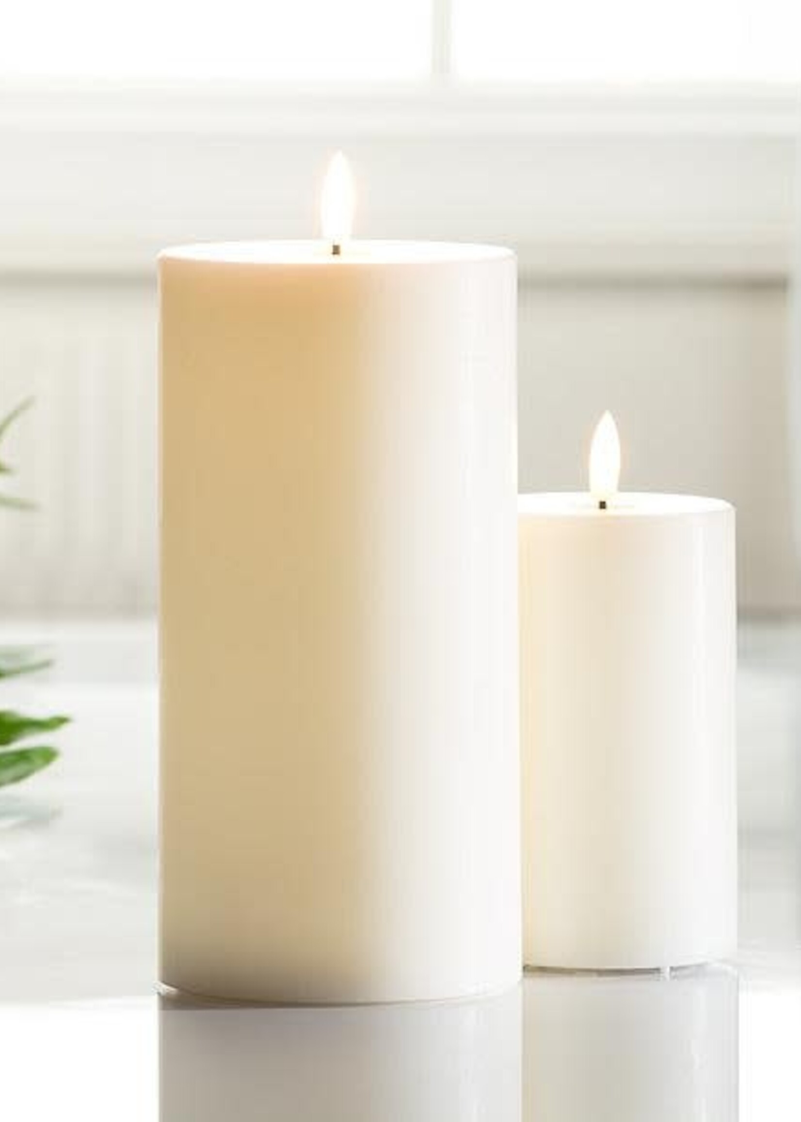 Abbott LED Pillar Candle - 3 x 6" Sand
