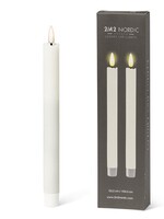 Abbott LED Taper Candle S/2 Sand