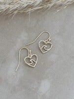 Glee Jewlery Beach Lovers Earrings Gold