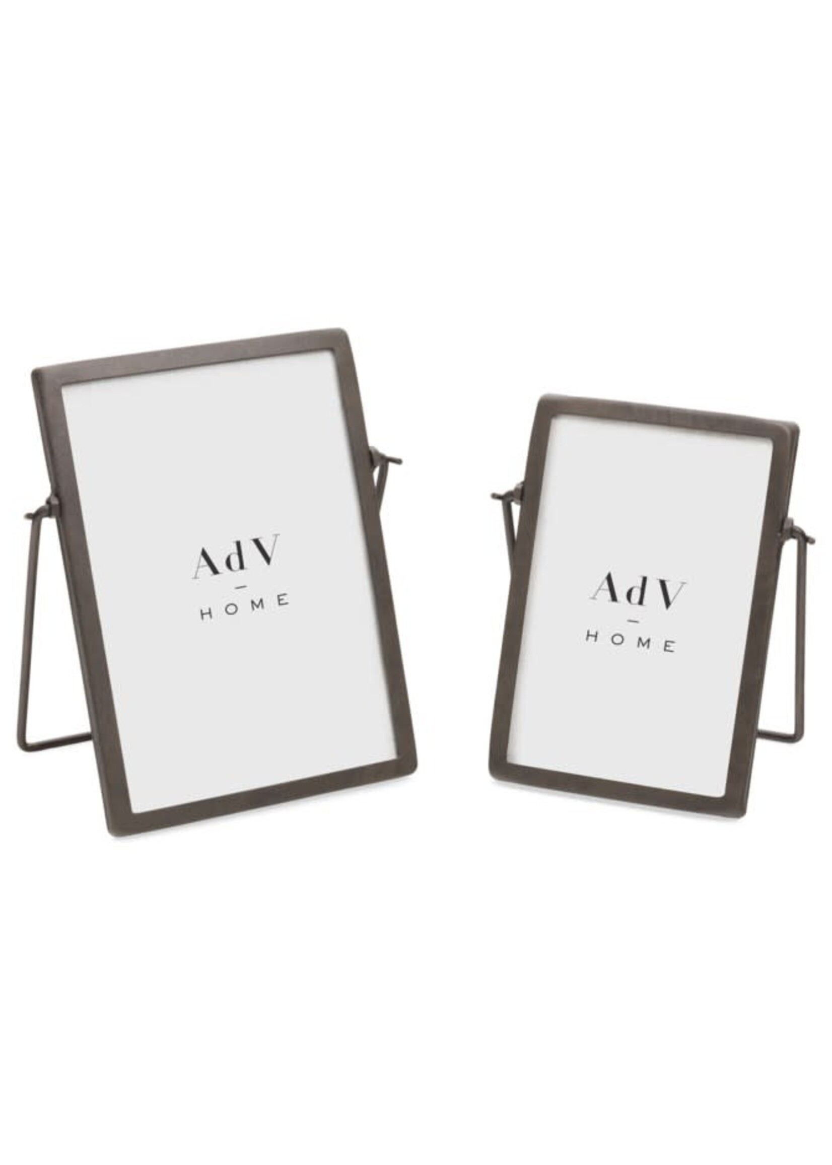 ADV - Imports Small Antique Metal Picture Frame - 4 x 6