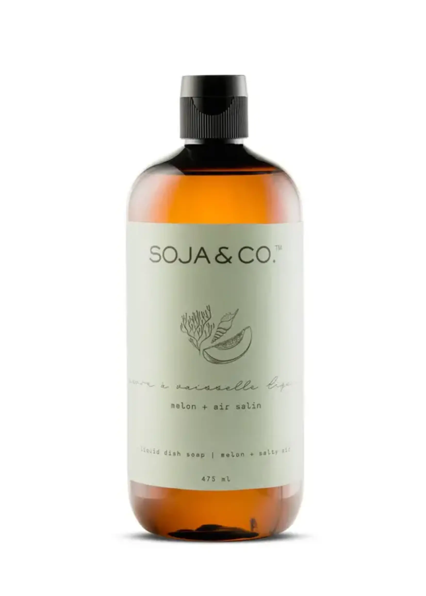 Soja & Co. Liquid Dish Soap - Melon & Salty Air