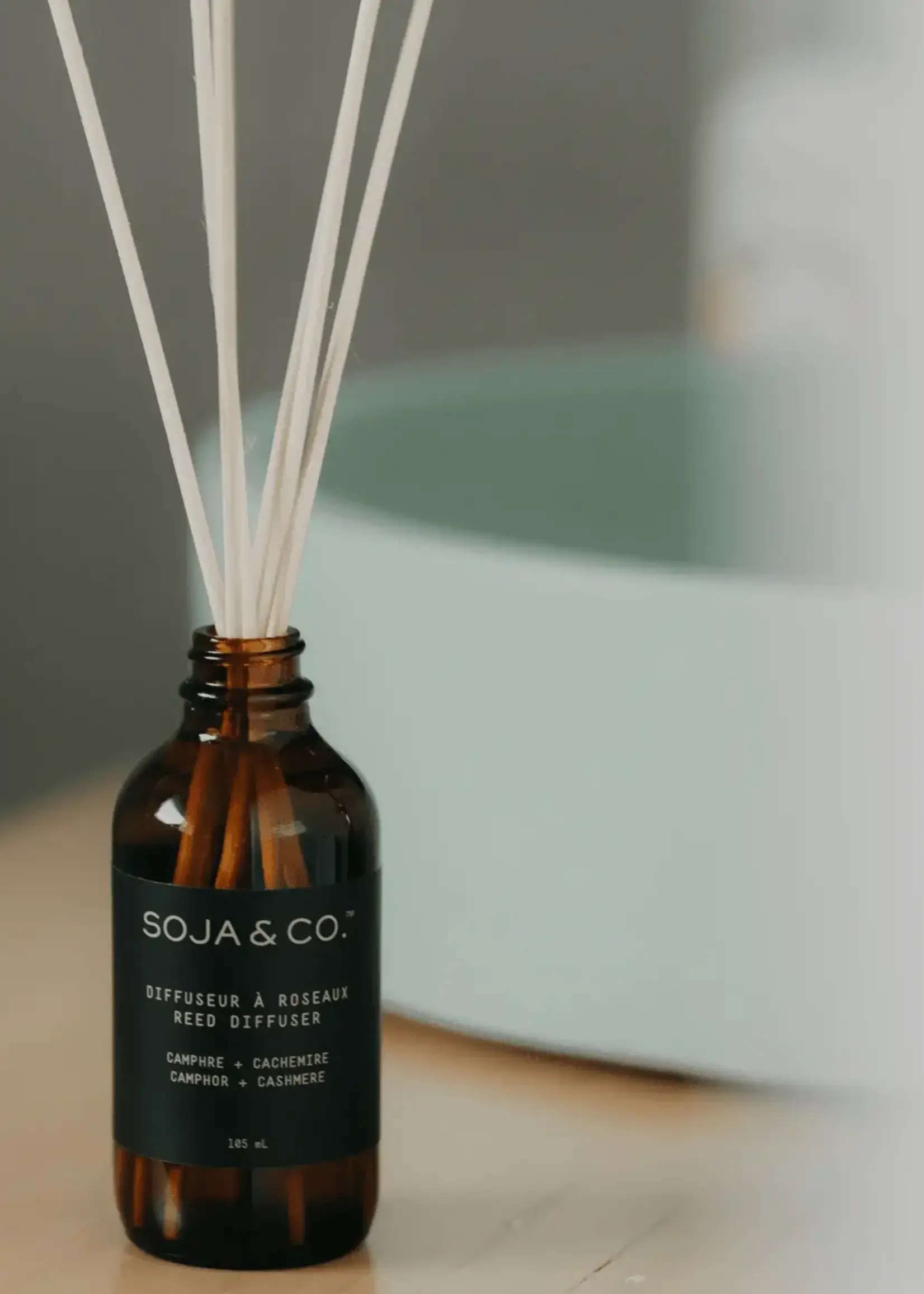 Soja & Co. Reed Diffuser - Camphor & Cashmere