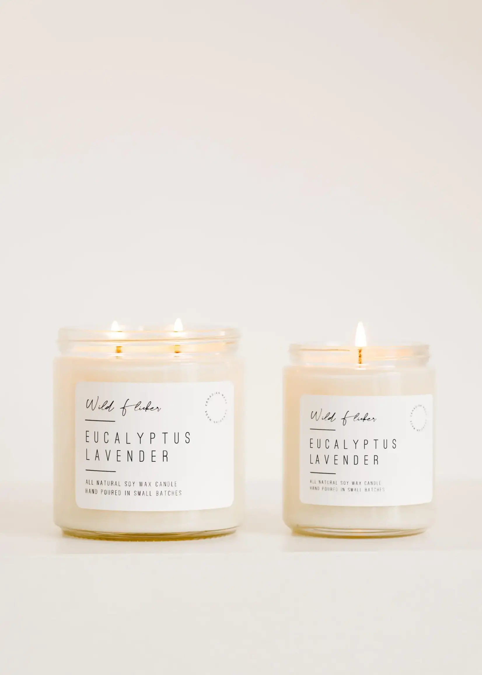 Wild Flicker Soy Double Wick Candle - 16 oz