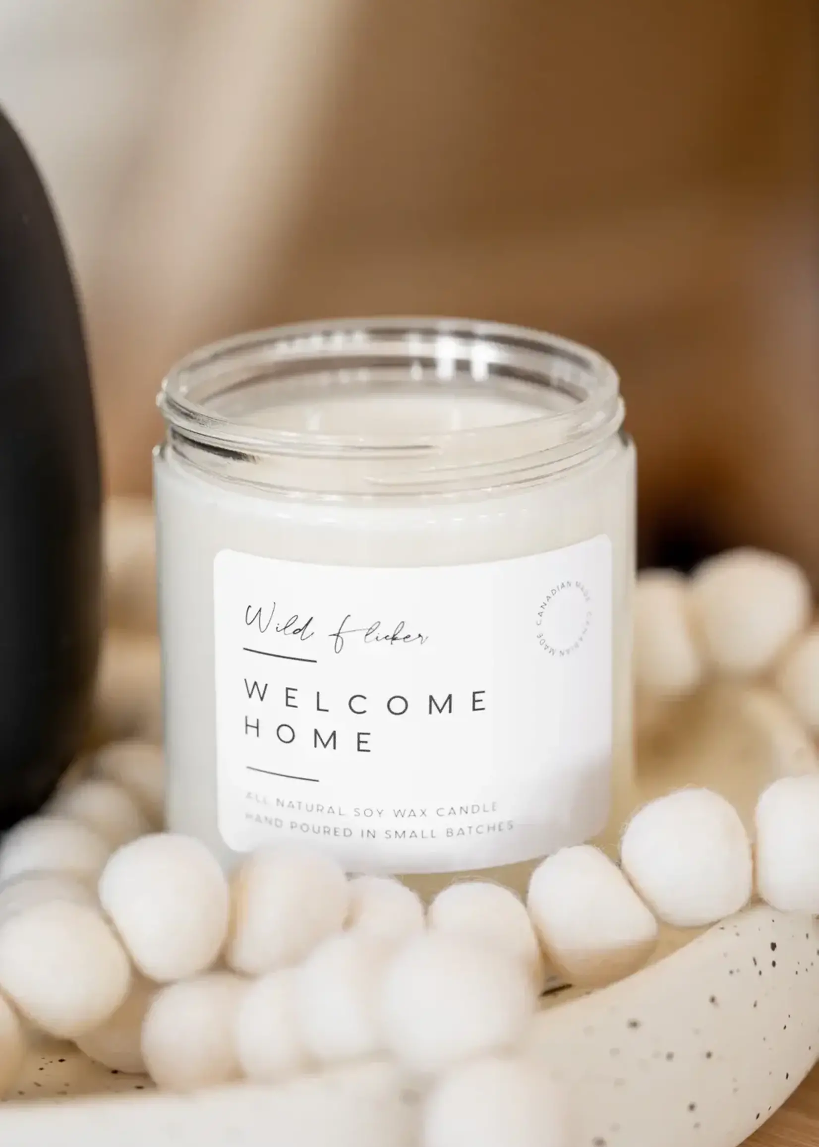 Wild Flicker Soy Single Wick Candle - 8 oz