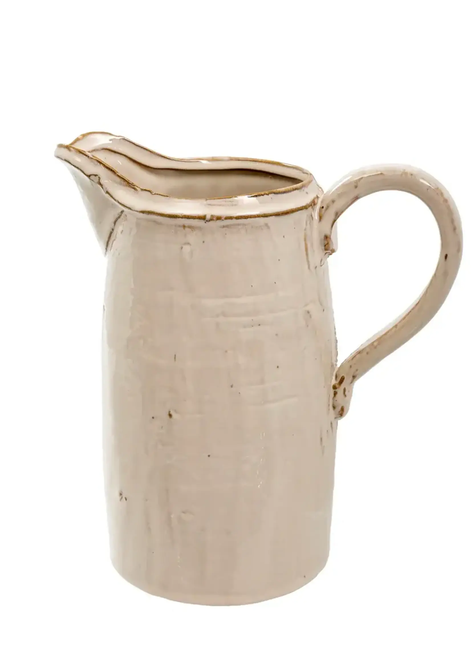 Indaba Mabel Stoneware Pitcher - Lg