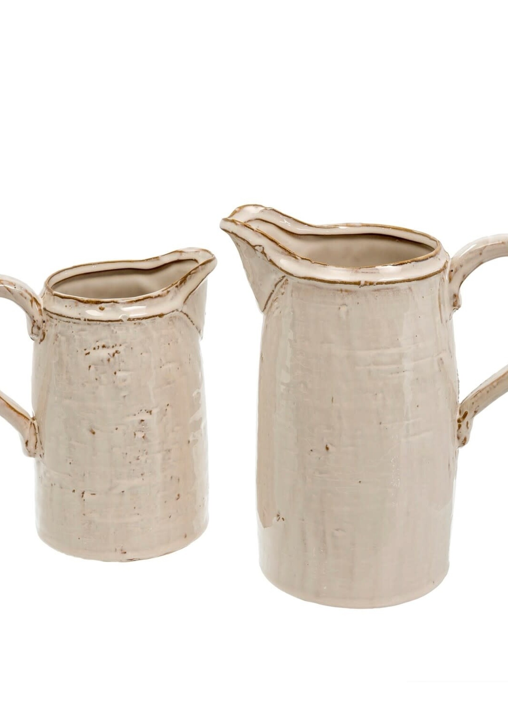 Indaba Mabel Stoneware Pitcher - Lg