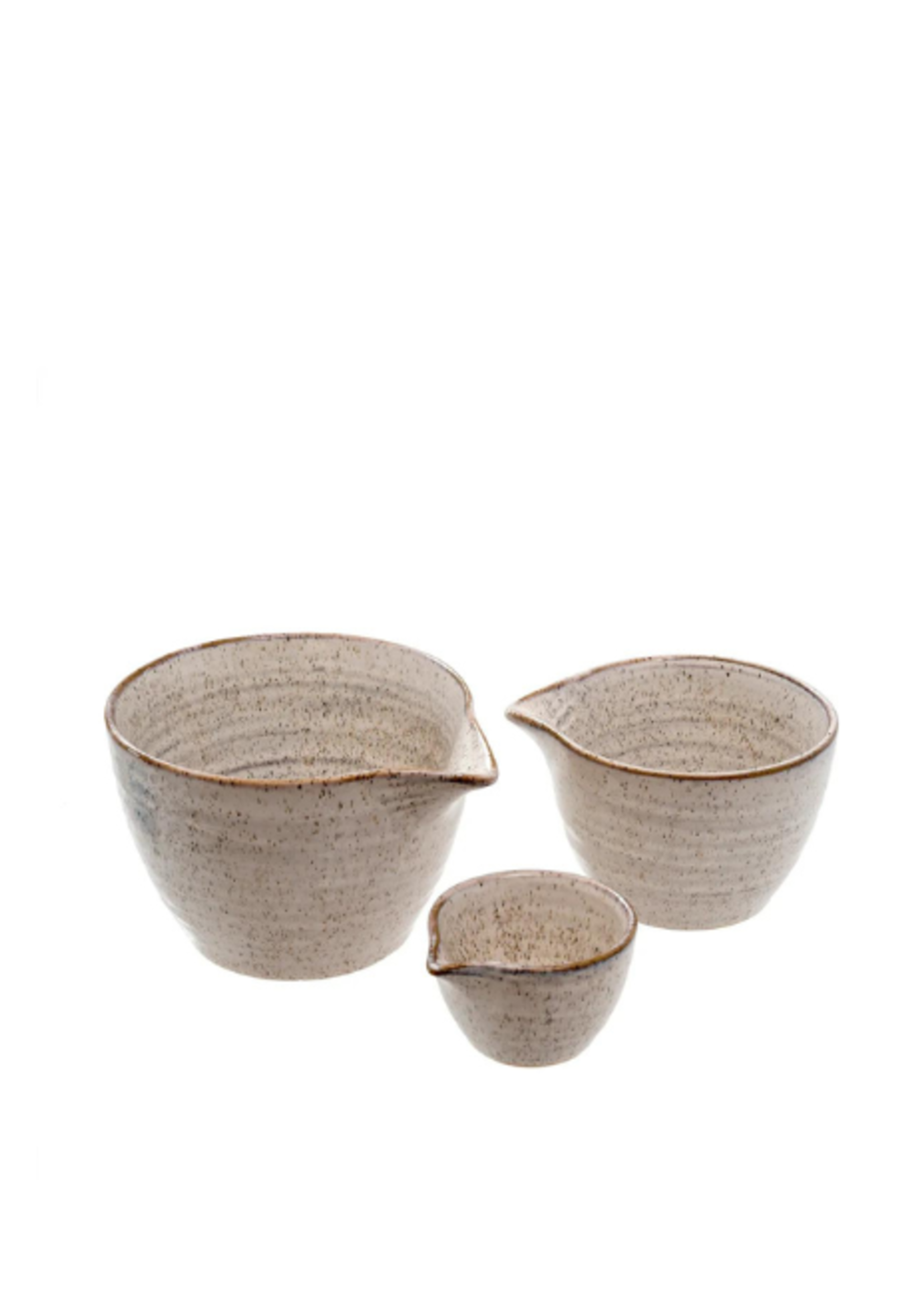 Indaba Spouted Bowls S/3