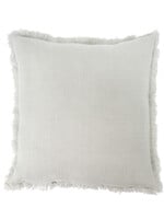 Indaba 20x20 Frayed Edge Pillow Moonstruck