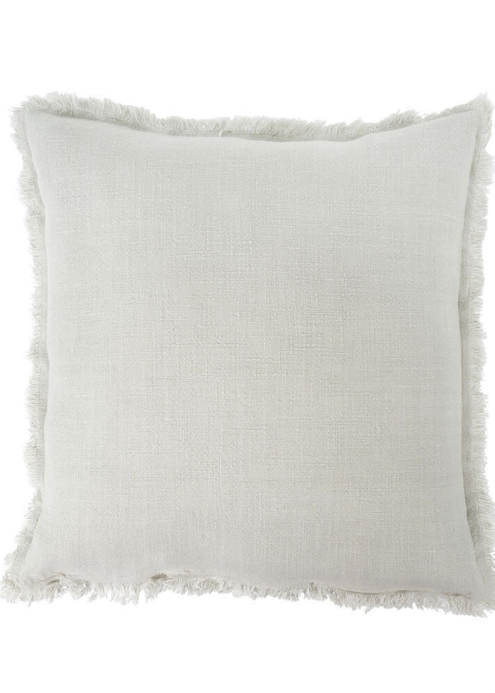 Indaba 20x20 Frayed Edge Pillow Moonstruck