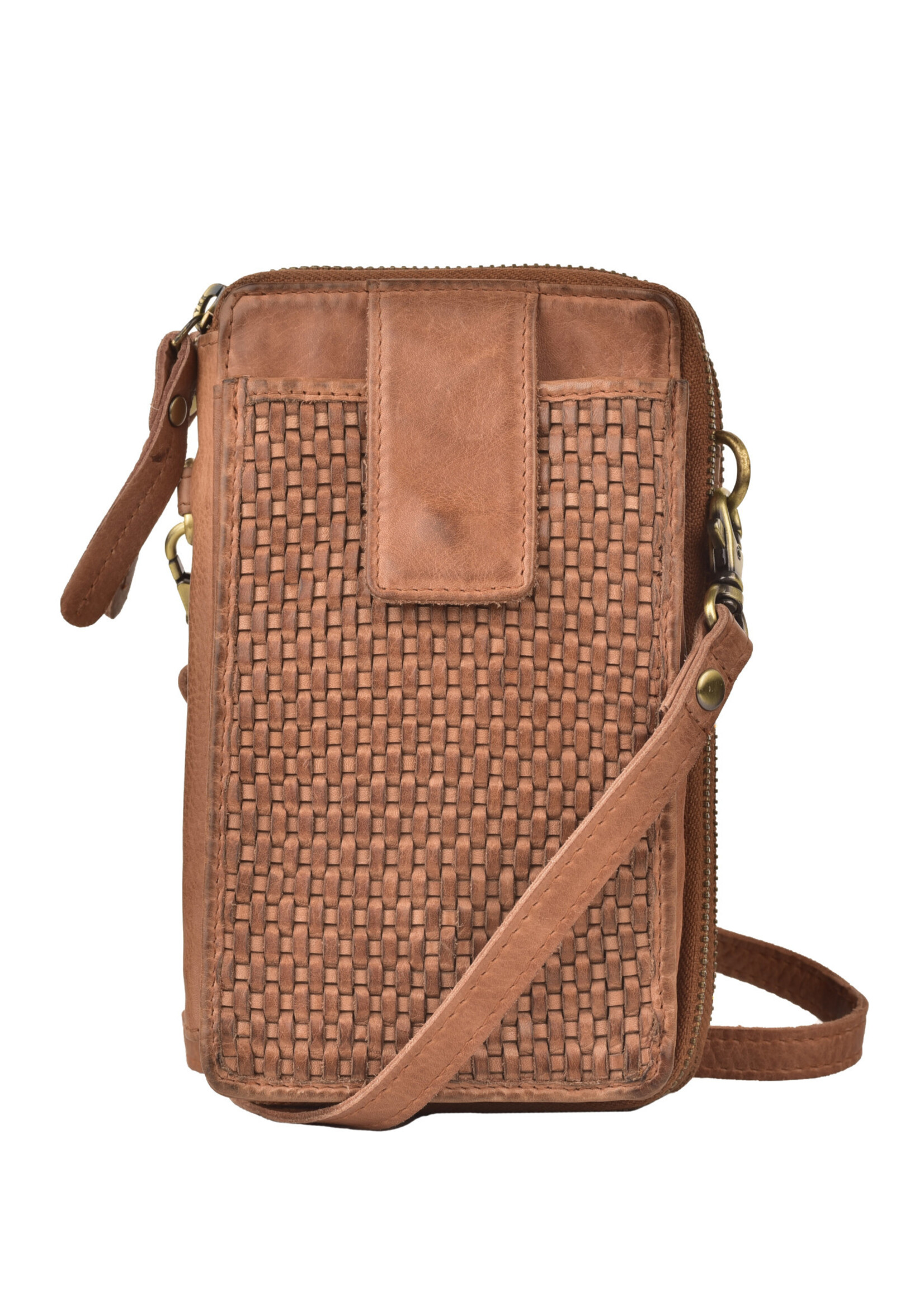 Milo Genuine Leather Ella Crossbody Smart Phone Bag