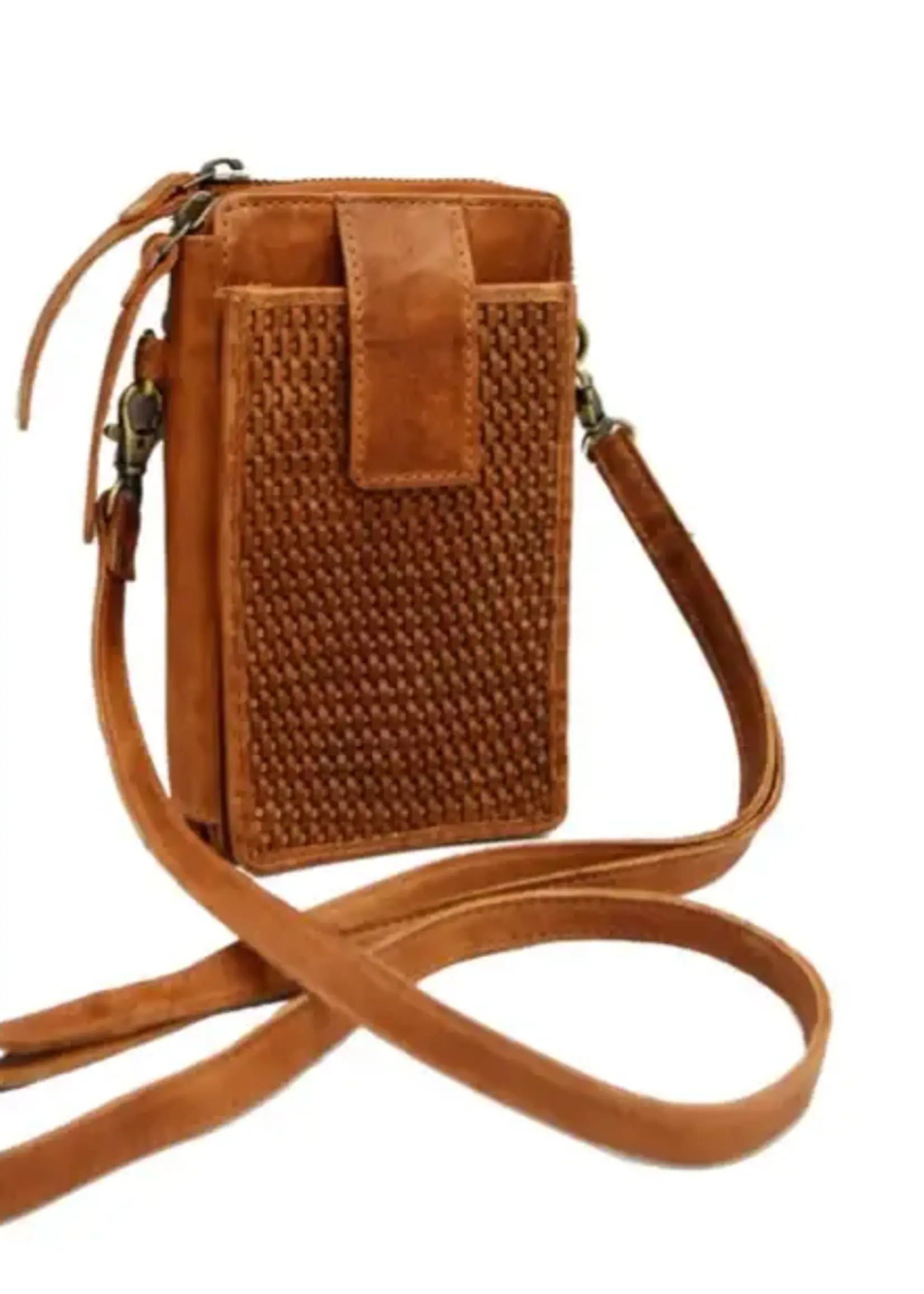 Milo Genuine Leather Ella Crossbody Smart Phone Bag