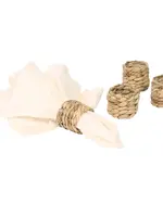 Palma Napkin Ring Natural Set of 4