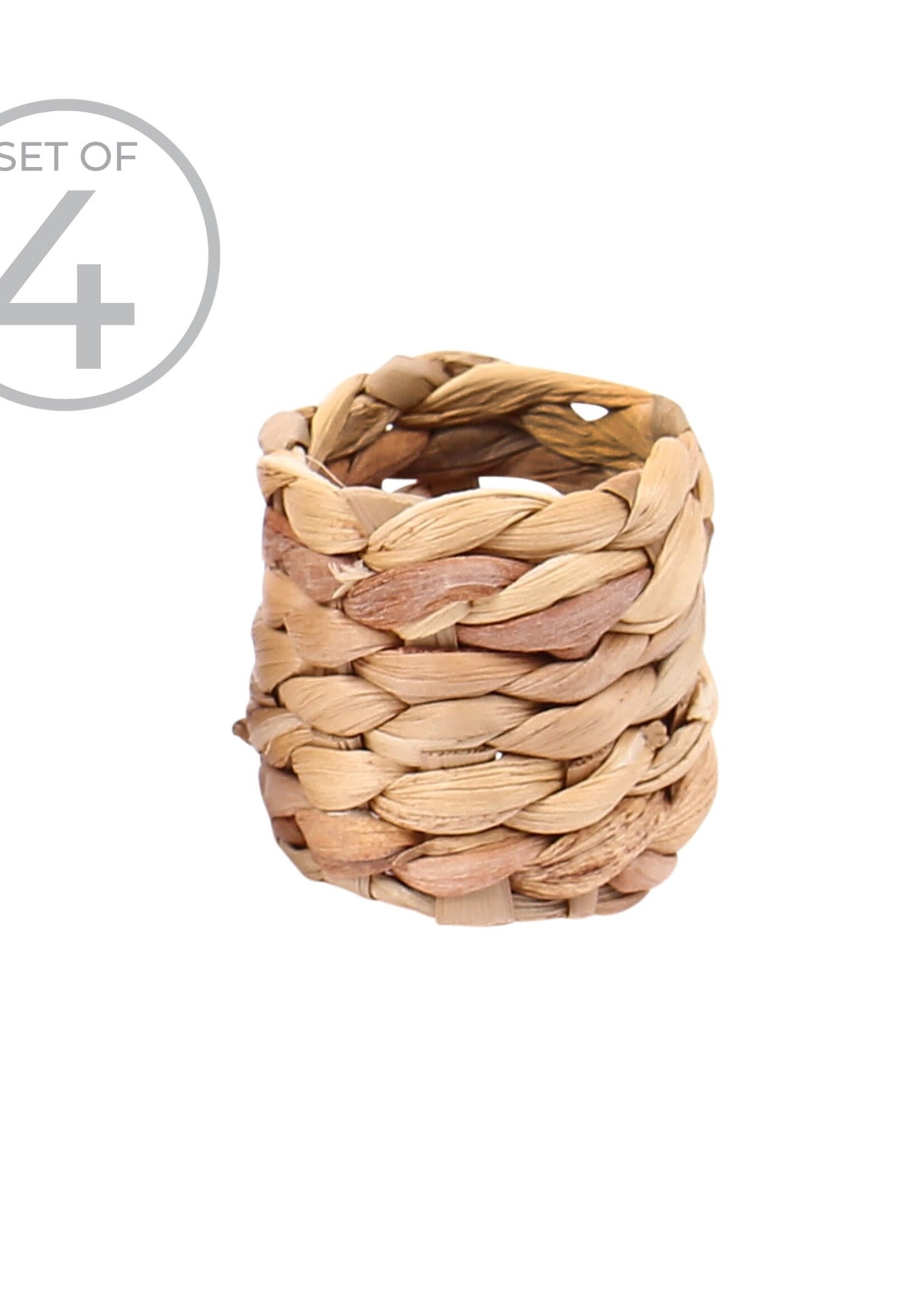 Palma Napkin Ring Natural Set of 4