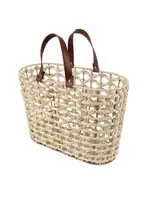 Breeze Woven Tote with Straps Large